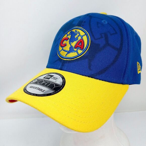 Club America New Era 9FORTY Adjustable Snapback OSFM Hat Cap Mexico City Liga MX - Picture 1 of 8